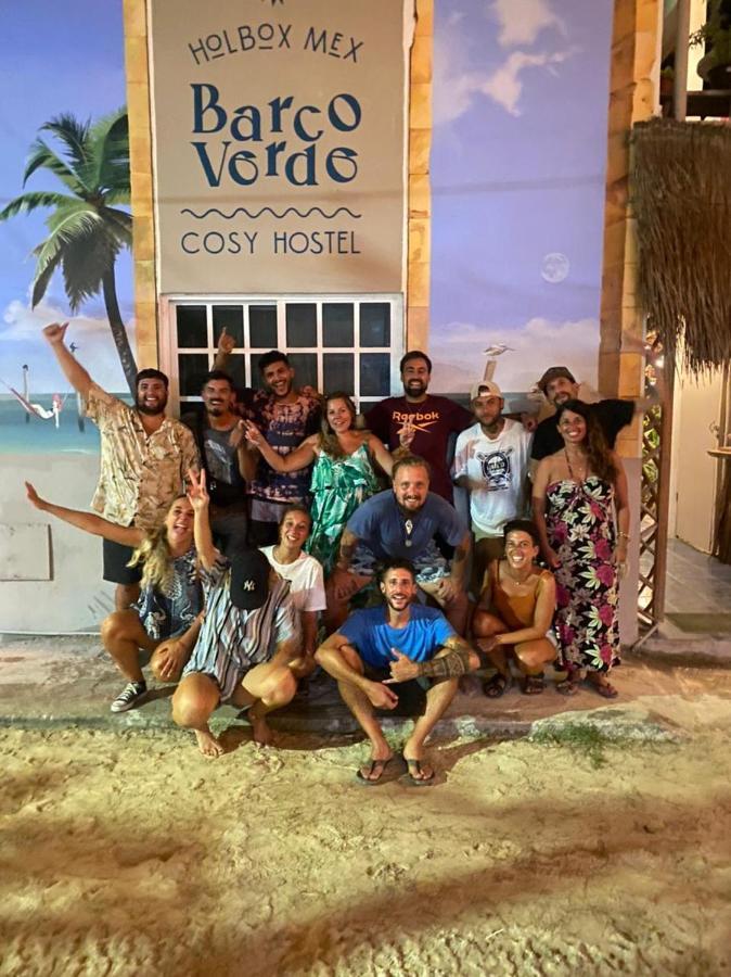 Barco Verde Hostel Isola Holbox Esterno foto