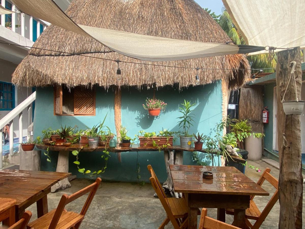 Barco Verde Hostel Isola Holbox Esterno foto