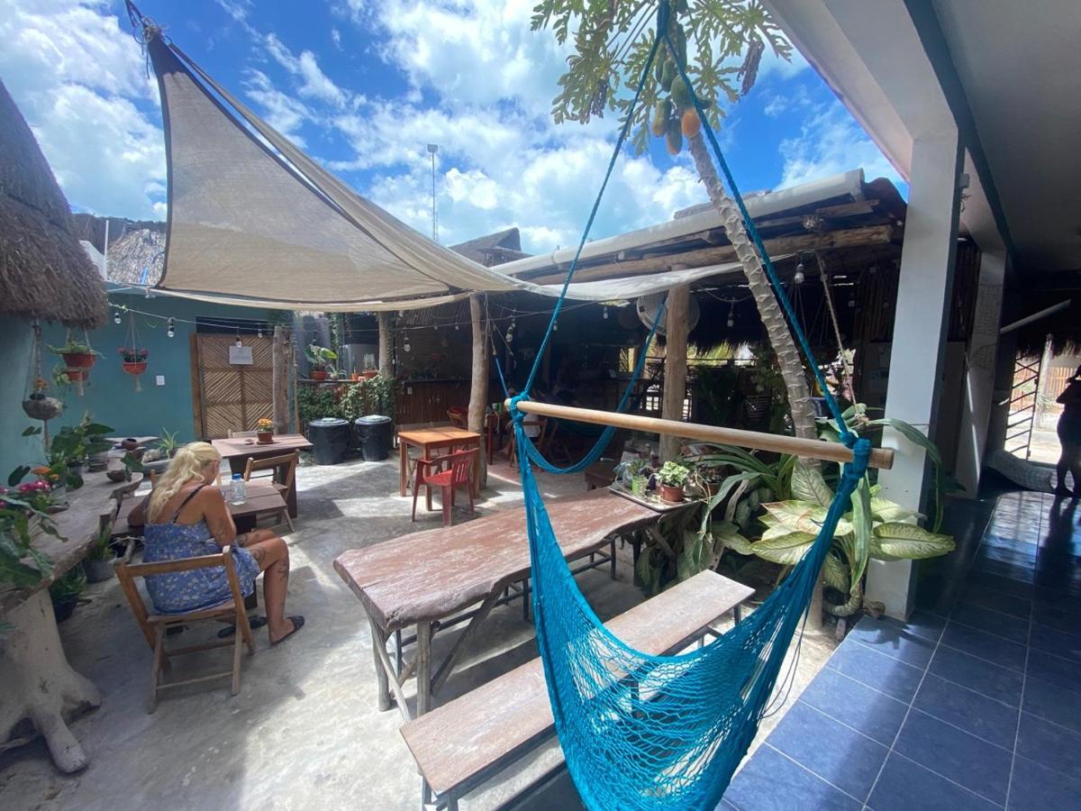 Barco Verde Hostel Isola Holbox Esterno foto