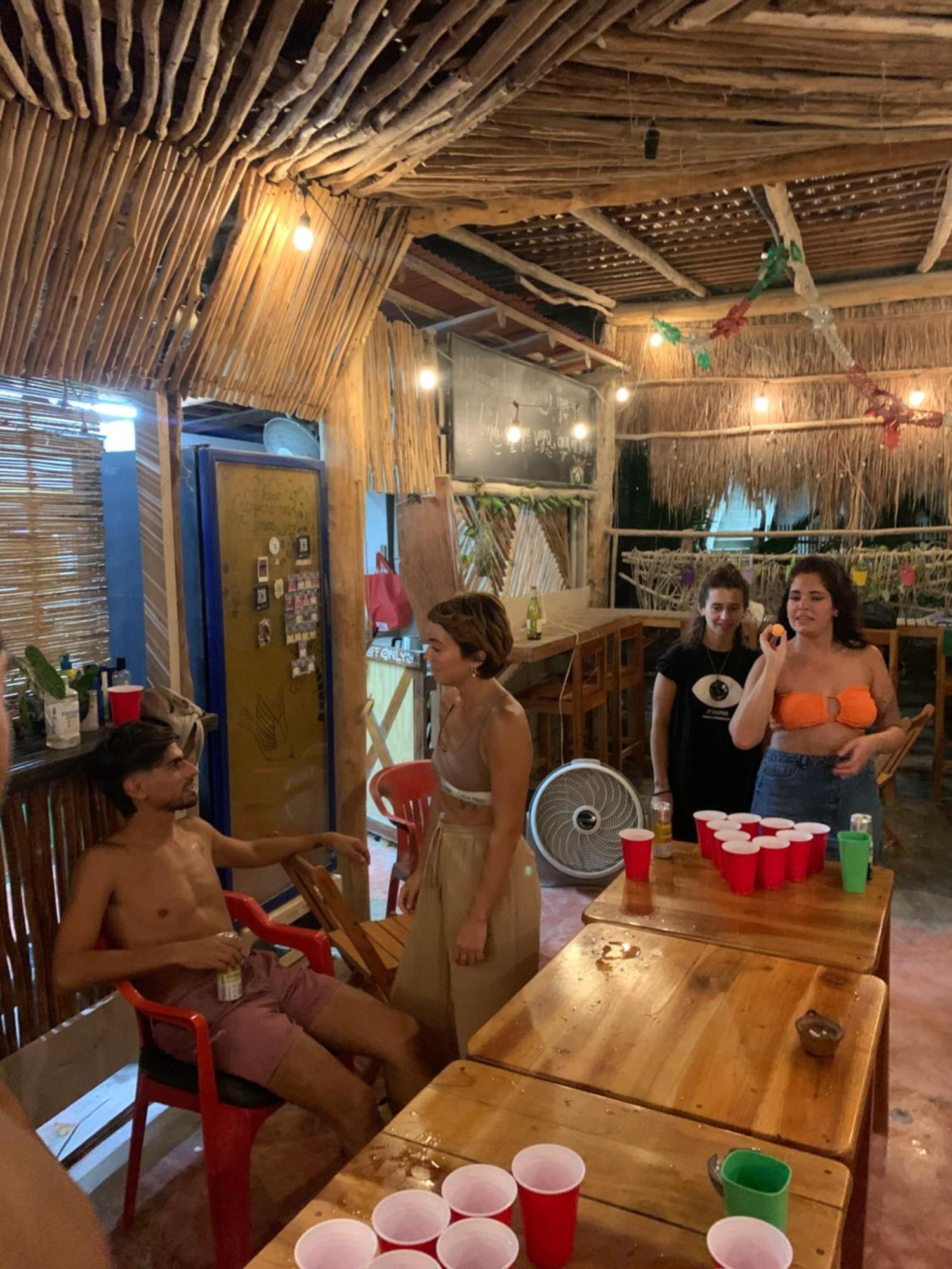 Barco Verde Hostel Isola Holbox Esterno foto